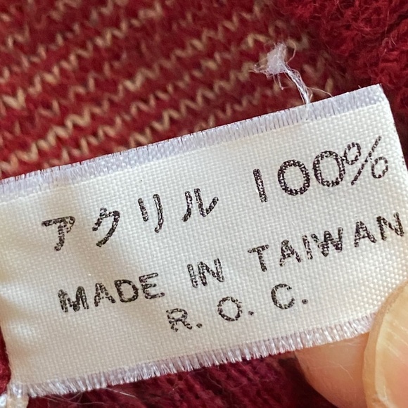 VTG 1970s Mens Turtleneck Sweater Acrylic Sz M - Picture 8 of 8